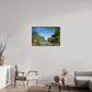 90 x 60 cm, Plexi et cadre américain Une pensée de Claude Monet