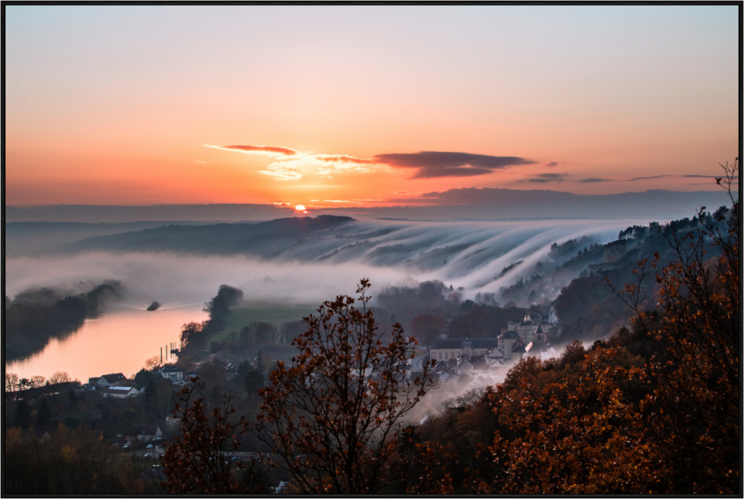 Main image Cascade de brume à la Roche Guyon