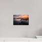 30 x 20 cm, Photo Print Under Acrylic Glass Aube sur les Falaises d'Aval d'Etretat