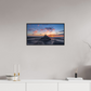 64 x 36 cm, Plexi et cadre américain mont st Michel