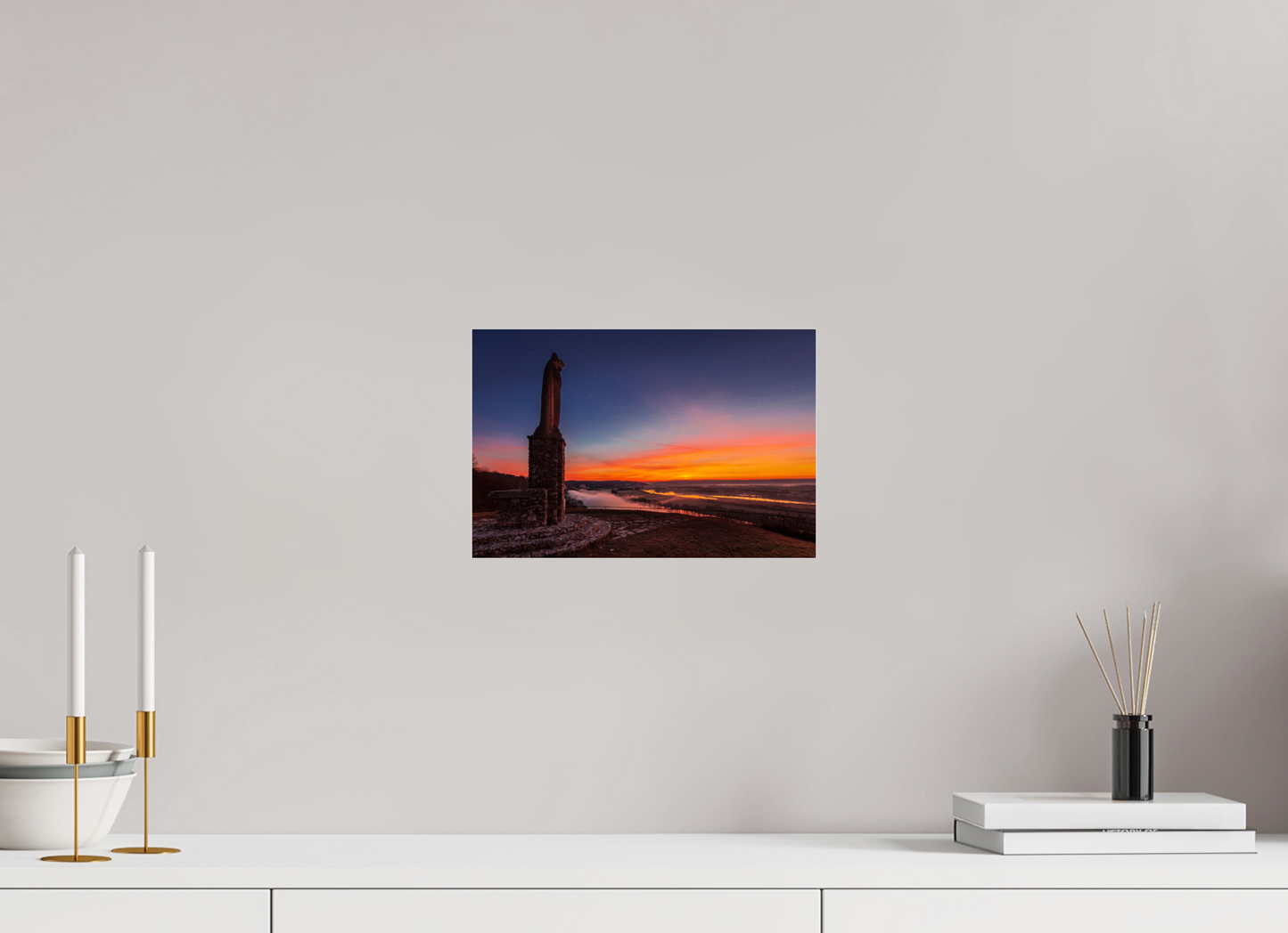30 x 20 cm, Photo Print Under Acrylic Glass Notre-Dame de Belle Garde