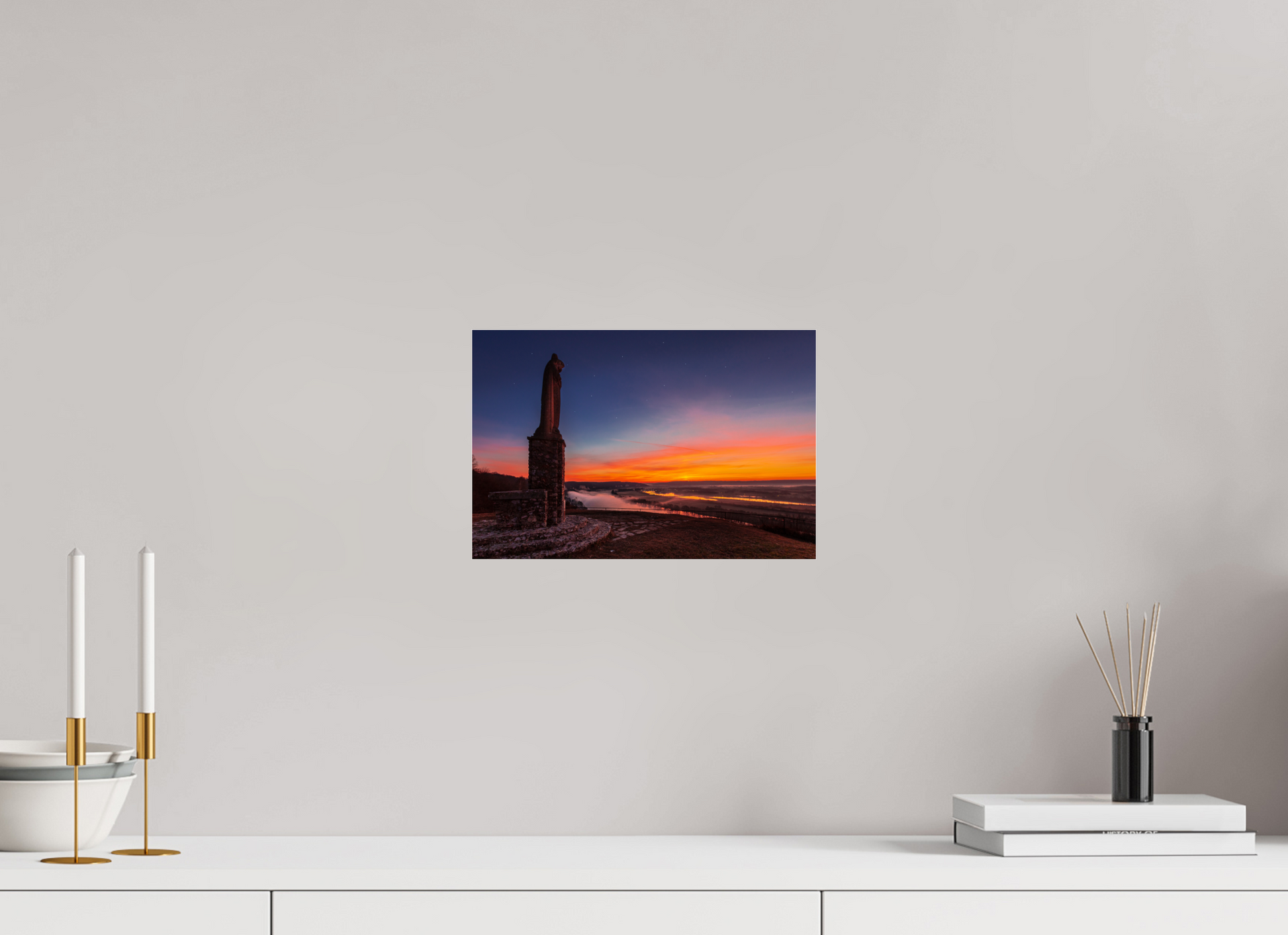 30 x 20 cm, Photo Print Under Acrylic Glass Notre-Dame de Belle Garde
